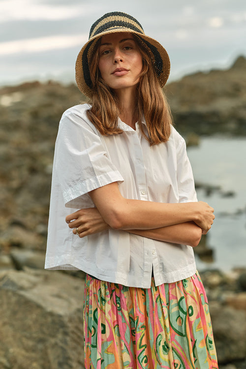 Giliann Loire Shirt White