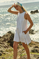 Giliann Palma Dress White