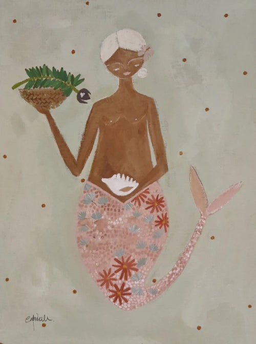 A4 Lady of The Sea No 8 Poster Print