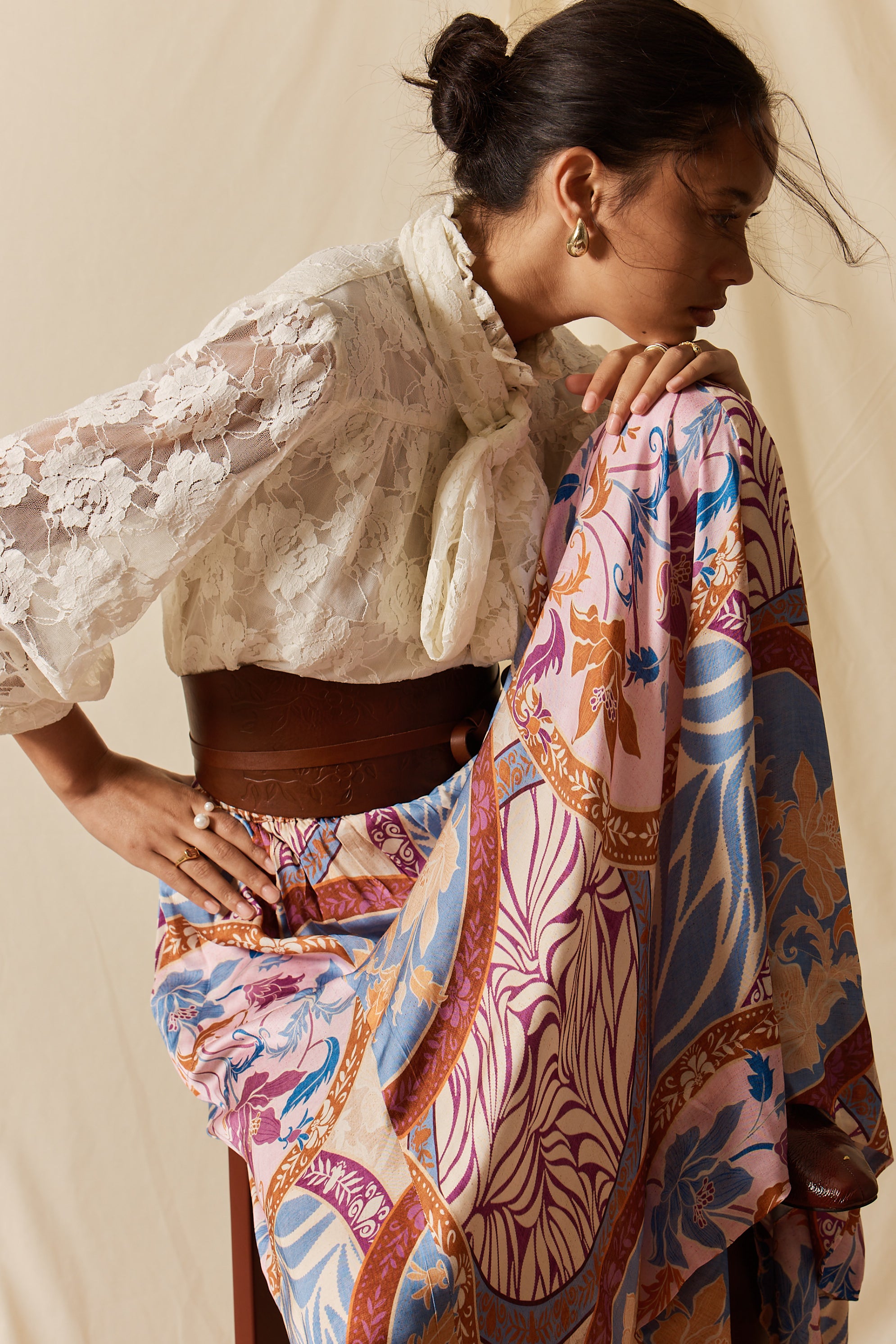 LulaSoul Fermont Maxi Skirt