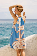 LulaLife Colette Swing Dress Sky