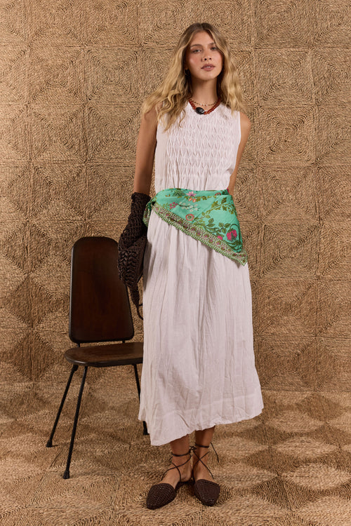 LulaLife Marilyn Maxi White