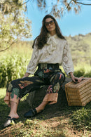 LulaSoul Chandler Lace Shirt Cream