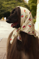 Rubyyaya Love Bloom Scarf Cream