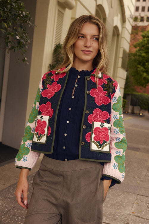 Rubyyaya Folklore Jacket Multi