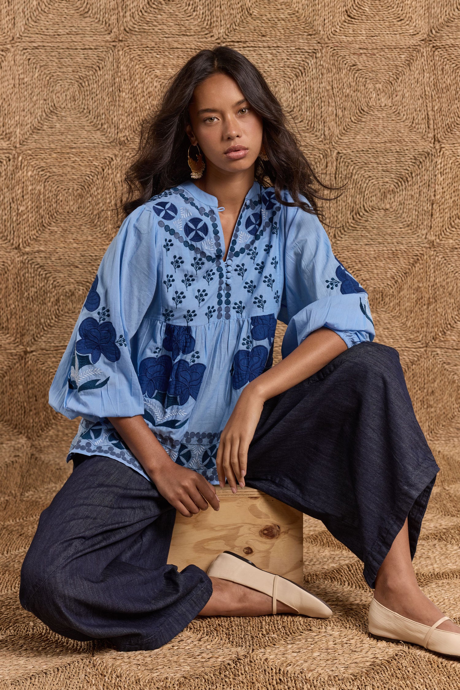 PRE SALE | Rubyyaya Alcaraz Shirt Blue