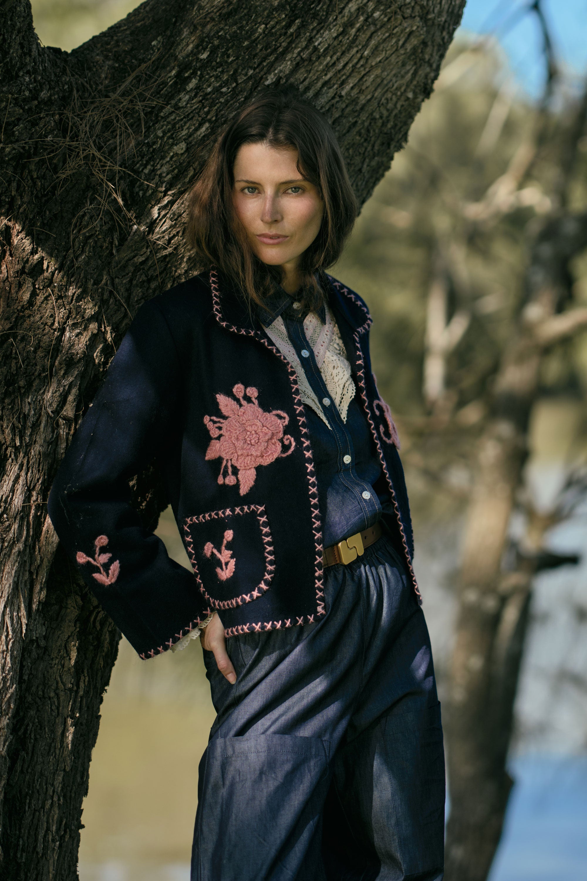 Rubyyaya Antiquity Jacket Navy
