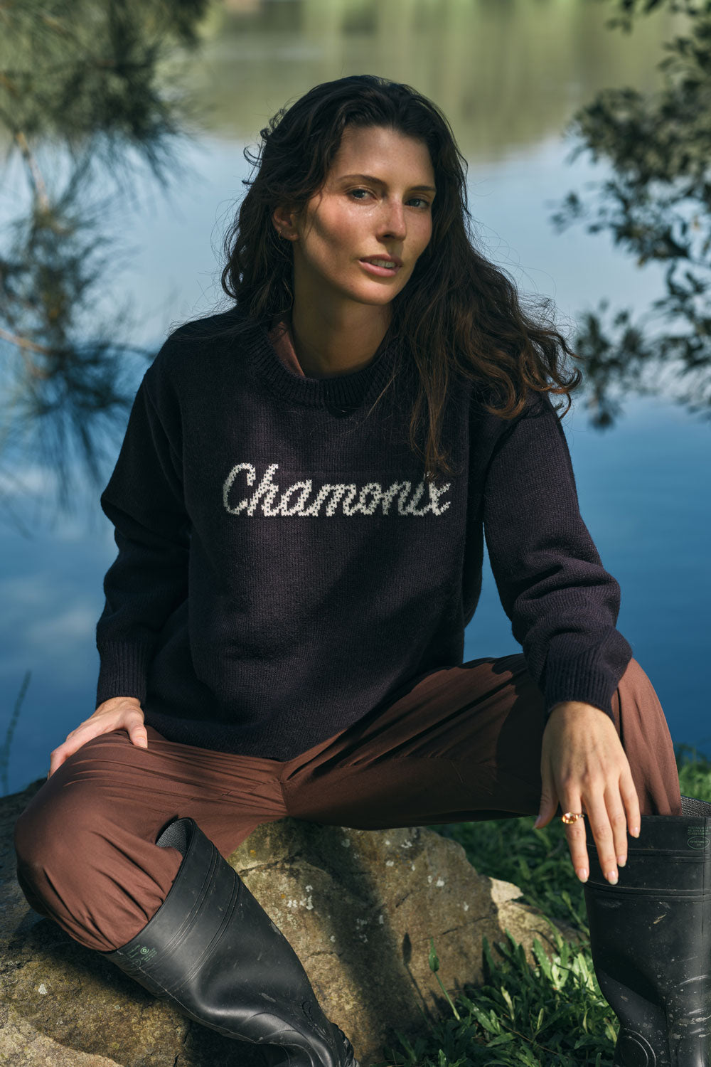 Rubyyaya Chamonix Sweater Navy