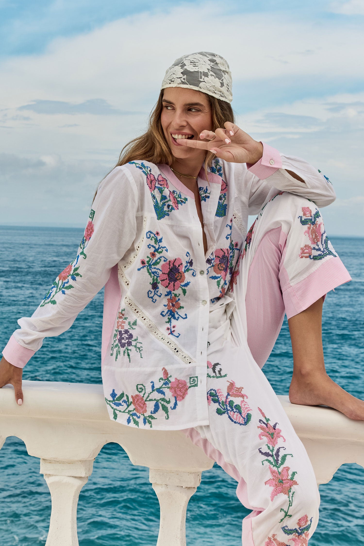 Rubyyaya Lara Shirt Pink
