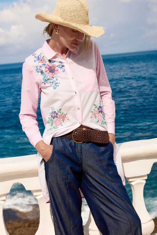 Rubyyaya Lara Shirtmaker Pink