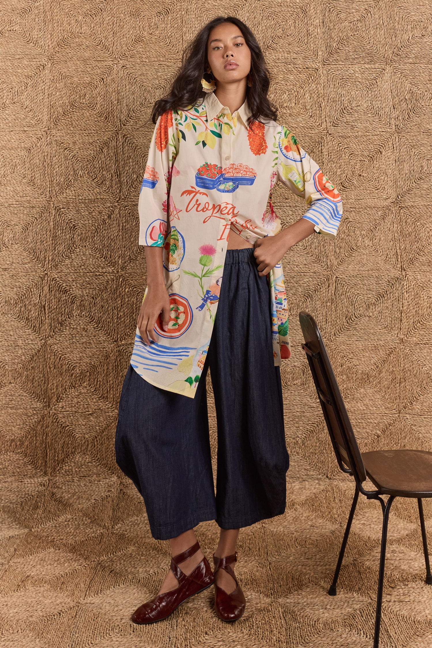 Rubyyaya Tropea Shirtmaker Print