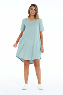 Betty Basics | Nyree Dress Mineral Green