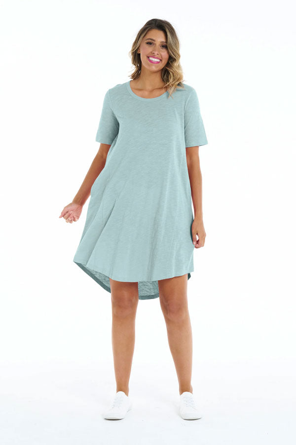 Betty Basics | Nyree Dress Mineral Green