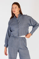 Cowgirl Surfer Aava Shirt Navy