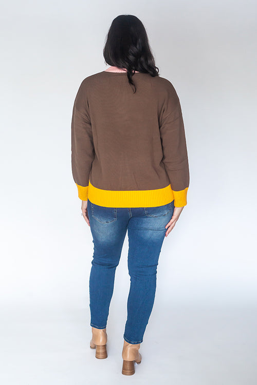 Cowgirl Surfer Emery Pullover Chocolate