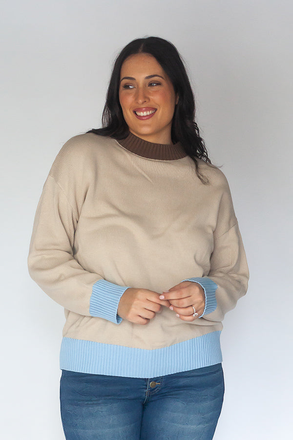 Cowgirl Surfer Emery Pullover Oat