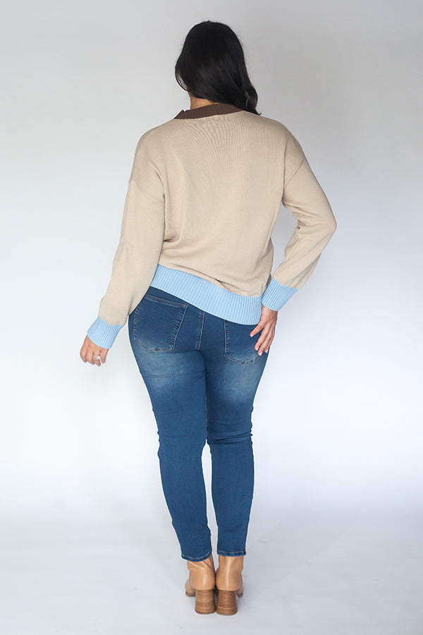 Cowgirl Surfer Emery Pullover Oat