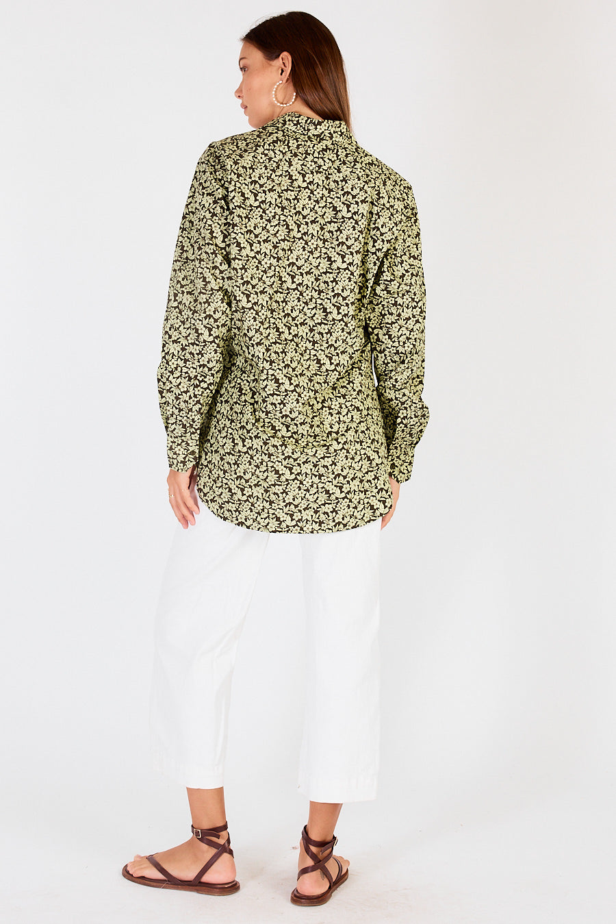 Cowgirl Surfer Gardem Shirt Green
