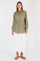 Cowgirl Surfer Gardem Shirt Green
