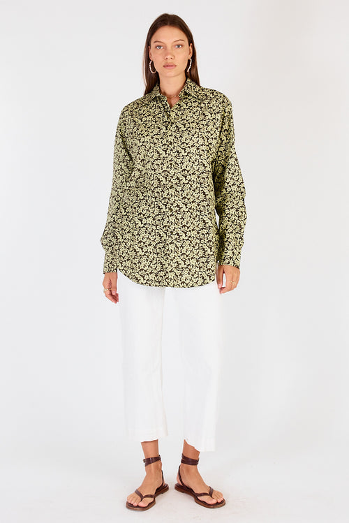 Cowgirl Surfer Gardem Shirt Green