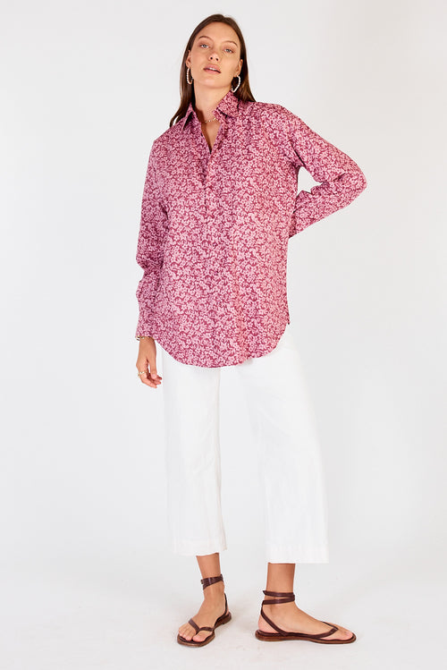 Cowgirl Surfer Gardem Shirt Pink