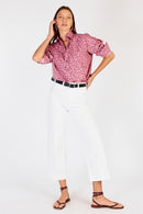 Cowgirl Surfer Gardem Shirt Pink