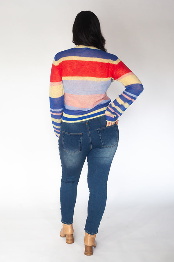Cowgirl Surfer Hari Pullover Blue