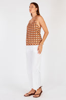 Cowgirl Surfer Loon Halter Singlet
