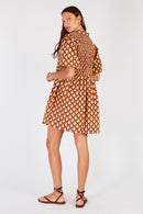 Cowgirl Surfer Loon Shirred Mini