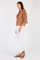 Cowgirl Surfer Loon Tie Top