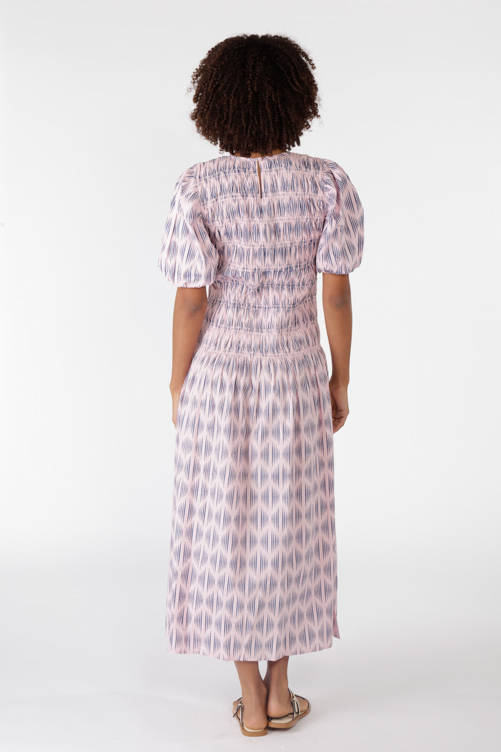 Cowgirl Surfer Mano Shirred Maxi Musk