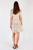 Cowgirl Surfer Nudo Pleated Mini Cream