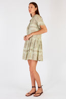 Cowgirl Surfer Nudo Pleated Mini Mint