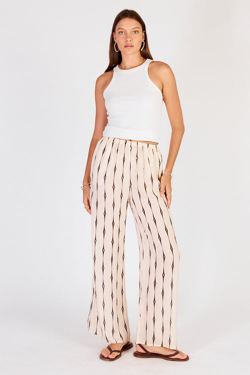 Cowgirl Surfer Taccia Pant Cream