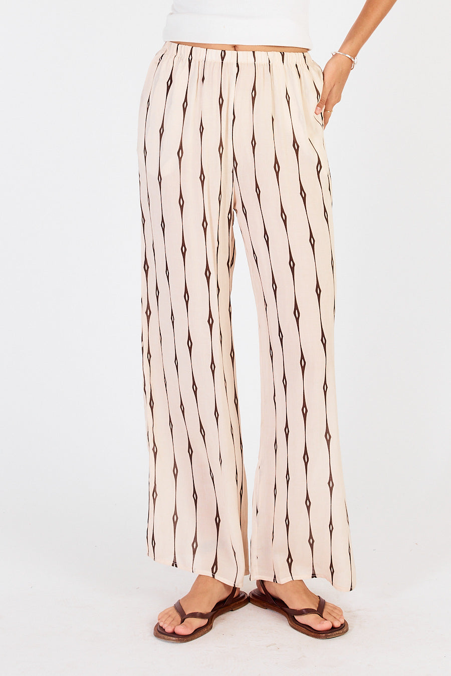 Cowgirl Surfer Taccia Pant Cream
