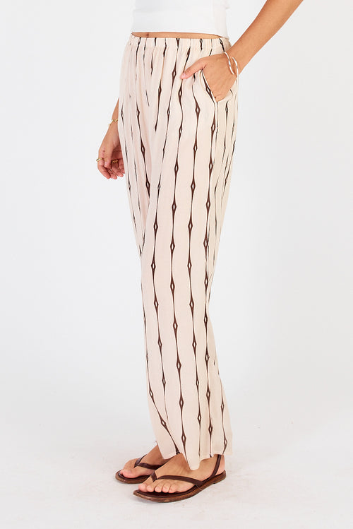 Cowgirl Surfer Taccia Pant Cream