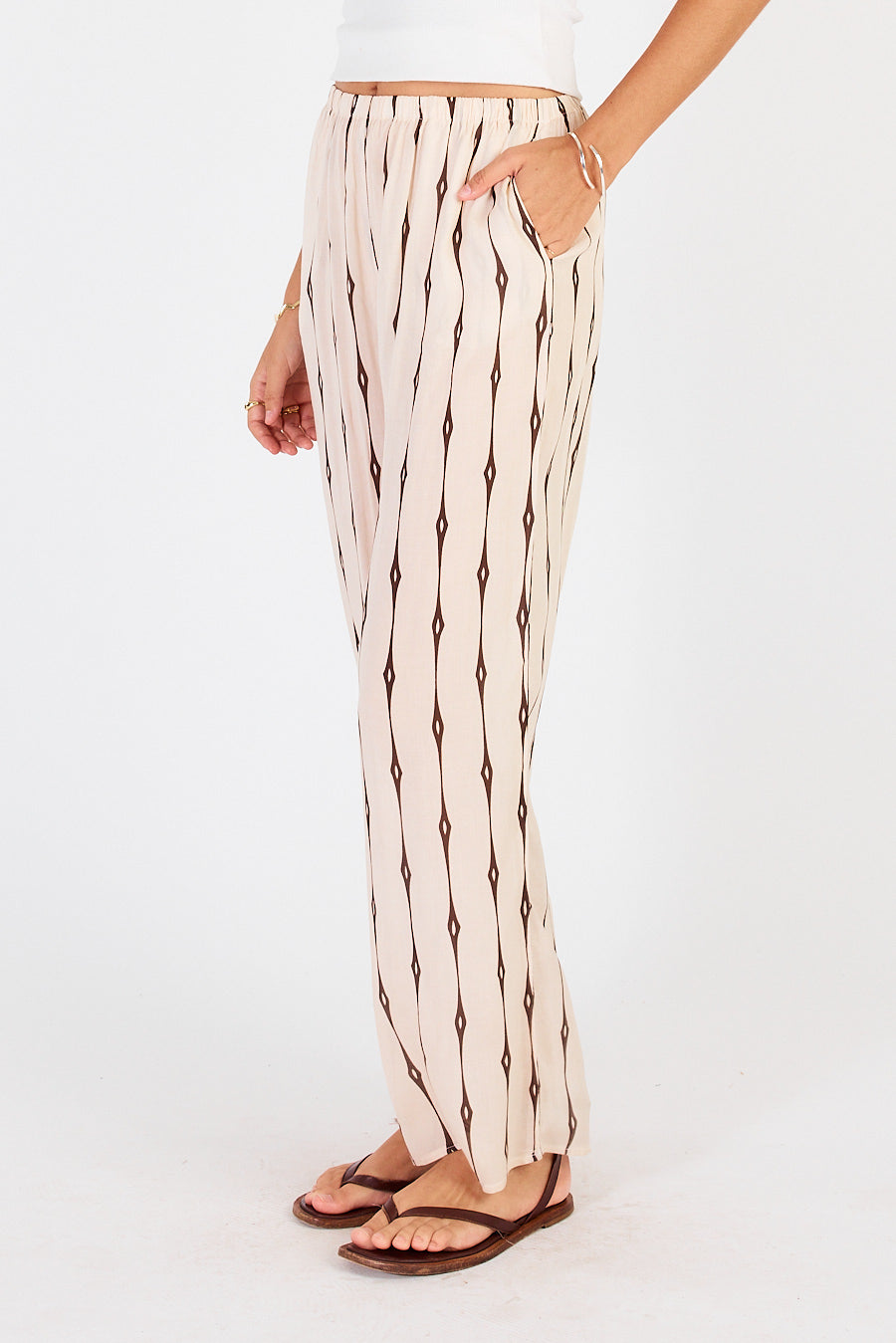 Cowgirl Surfer Taccia Pant Cream