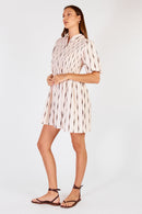 Cowgirl Surfer Taccia Shirred Mini Cream