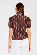 Cowgirl Surfer Taccia Top Chocolate