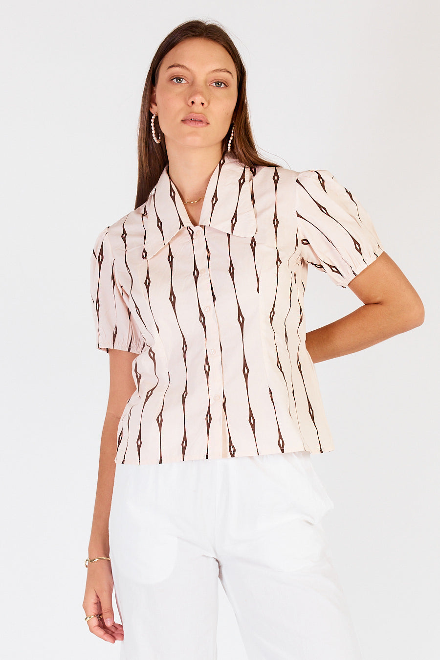 Cowgirl Surfer Taccia Top Cream