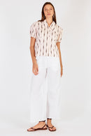 Cowgirl Surfer Taccia Top Cream