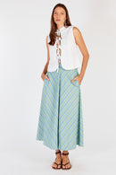 Cowgirl Surfer Pastille Skirt Blue