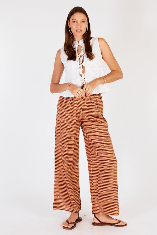 Cowgirl Surfer Torus Pant Chocolate