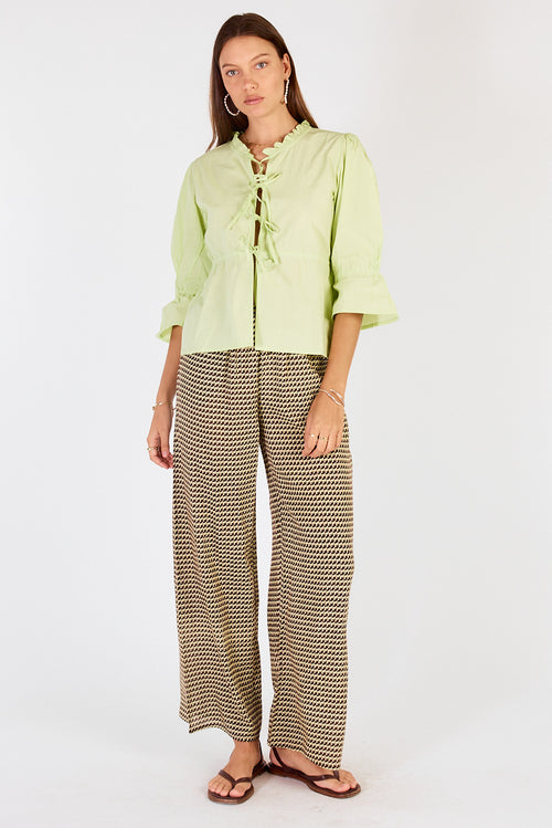 Cowgirl Surfer Torus Pant Green