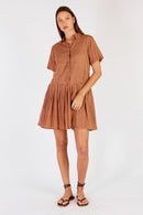 Cowgirl Surfer Torus Pleated Mini Chocolate