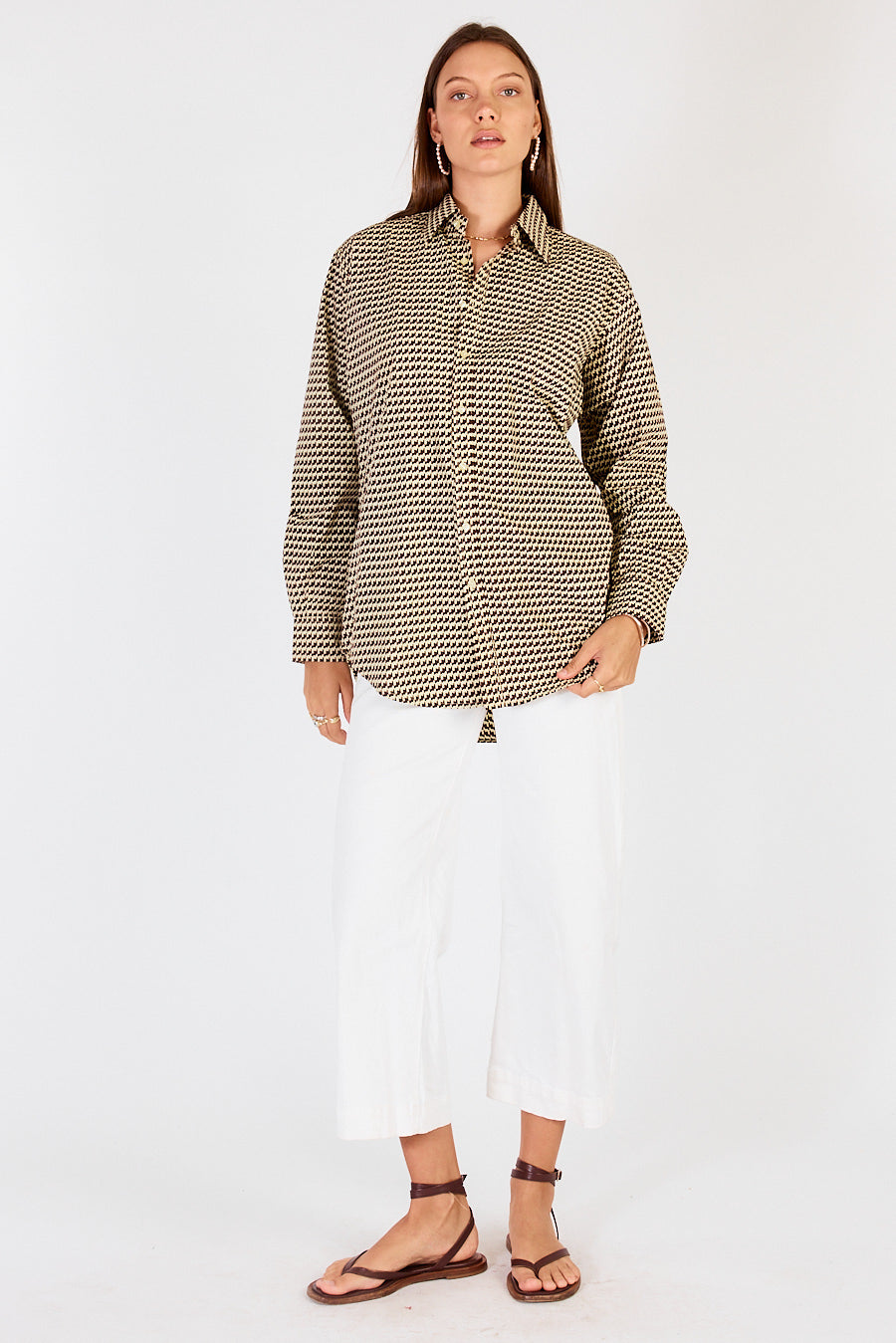 Cowgirl Surfer Torus Shirt Green