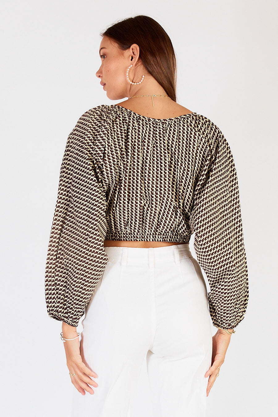 Cowgirl Surfer Torus Top Green