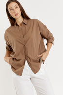 Giliann Casa Cut Out Shirt Donkey