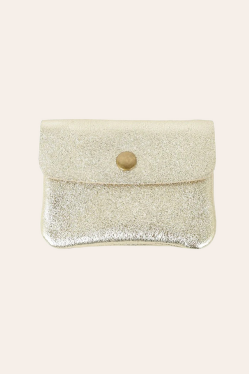 Coin Purse | Metallic Gold