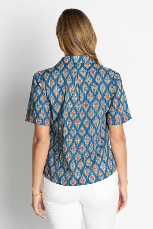 IBSA Atlanta Top Indigo